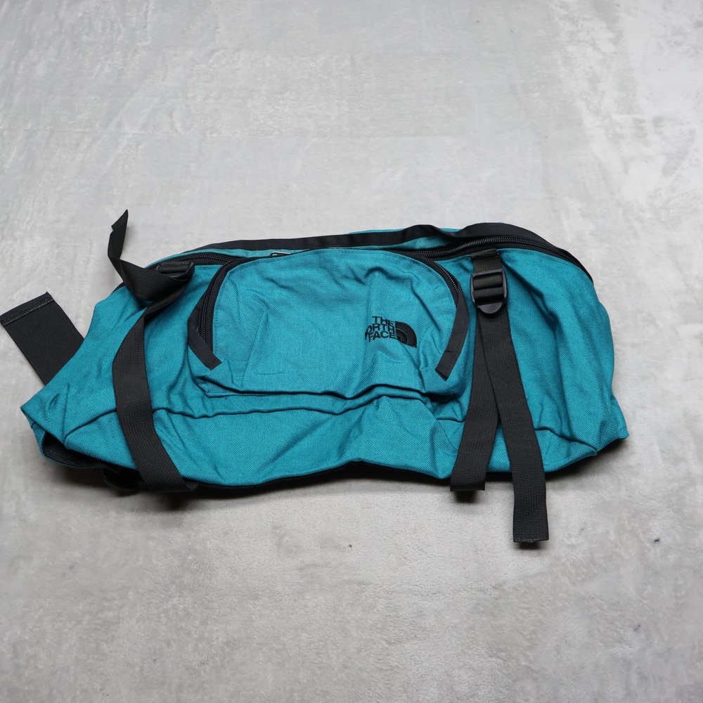 North Face Bag Unisex One Size Blue Fanny Pack Waist Bag Travel Hiking Retro VTG